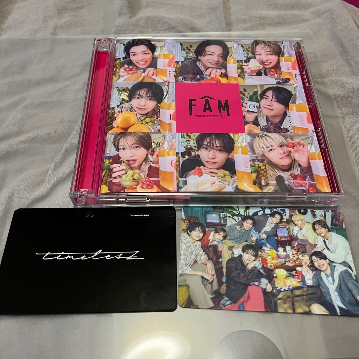 timelesz FAM 4形態セット プレイリストカード付き timelesz FAM 4形態セット プレイリストカード付き timelesz FAM