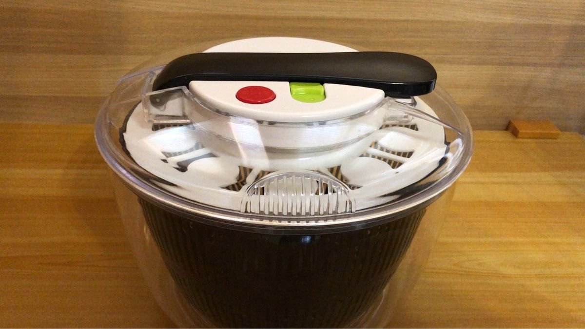 レバー式サラダスピナー ブレーキ付き