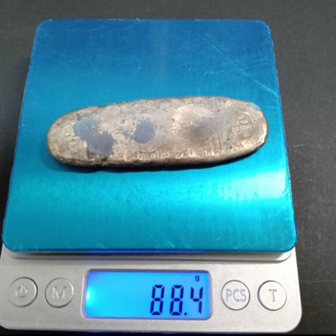 丁銀 天保丁銀 重さ約88g 全長約82mm (5-58) 丁銀 天保丁銀 重さ約88g 全長約82mm (5-58)|Yahoo!フリマ