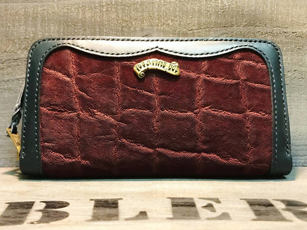 100 %品質保証 象革 ラウンドウォレット サドルレザー ゾウ革 レザーウォレット 革財布 即決 新品未使用 限定品 ハンドメイド レザークラフト 長財布 長財布(小銭入れあり)