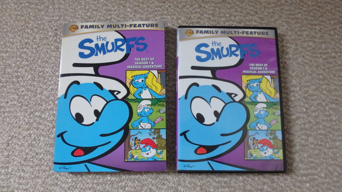 ●the SMURFS DVD THE BEST OF SEASON1 & MAGICAL ADVENTURE スマーフ ベスト3枚 リージョンコード1 region code 1 英語 English●