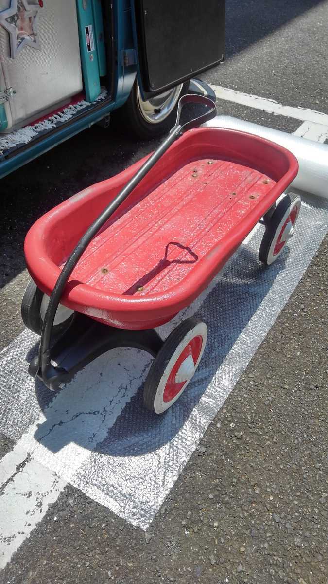 お宝　ラジオフライヤー　ビンテージ　クラシック　radio flyer 激レア　レトロ　ワゴン　カート　アメリカ　入手困難　アンティーク　希少_画像1