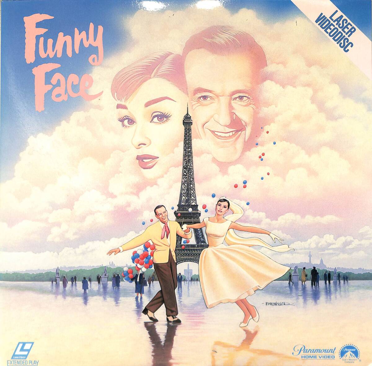 B00189697/LD/ Audrey *hep балка n[FUNNY FACE[ Париж. . человек ]]