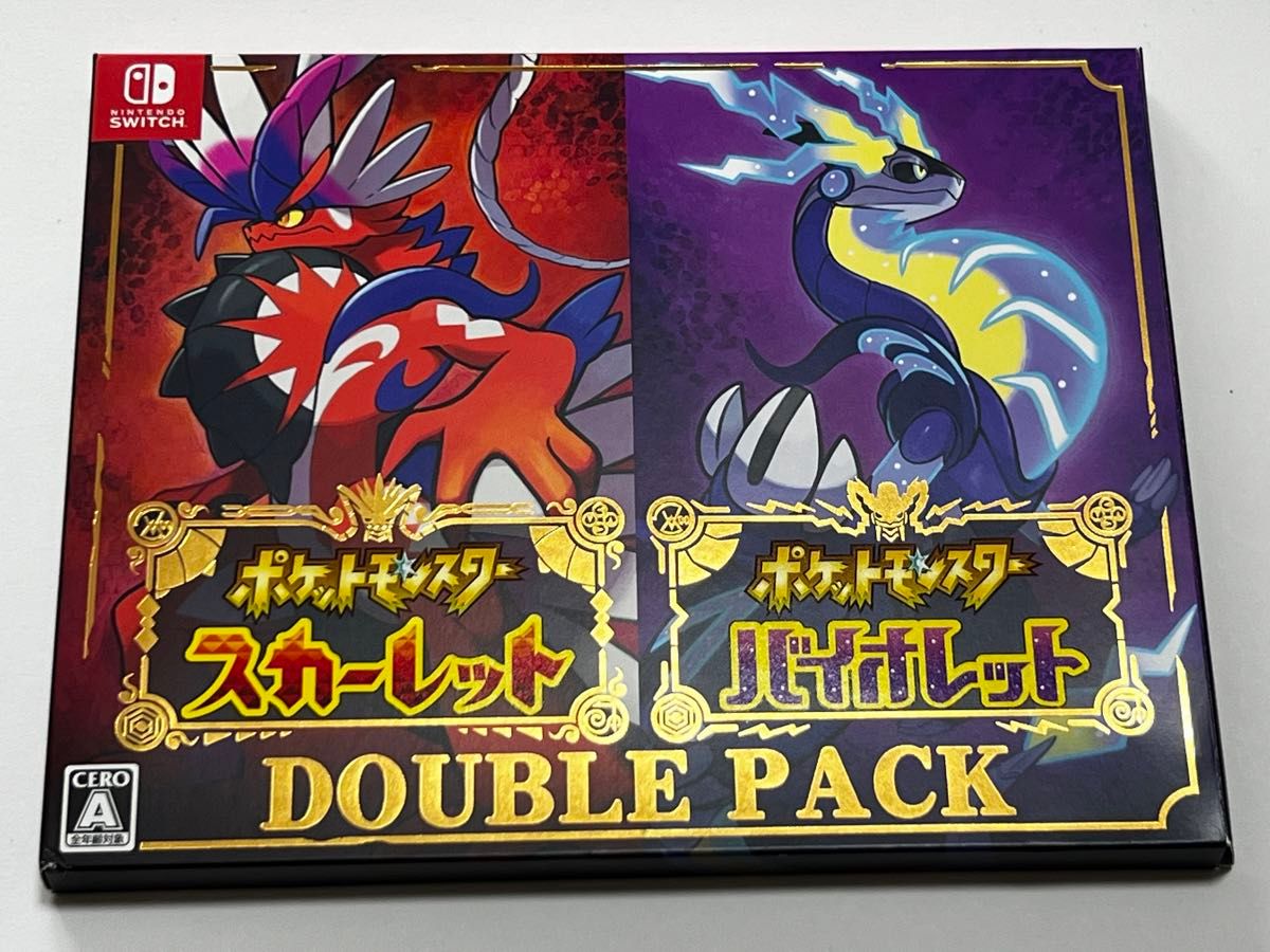 【お値下げ不可】ポケットモンスター スカーレット・バイオレット ダブルパック お値下げ不可 ポケットモンスター スカーレット バイオレット