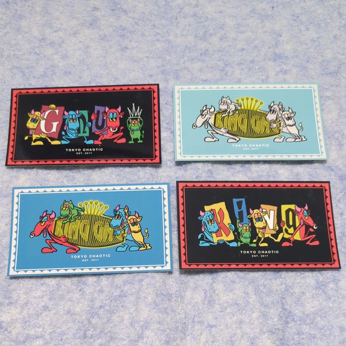 新品未開封】King Gnu LIVEHOUSE TOUR ステッカー 2点｜Yahoo