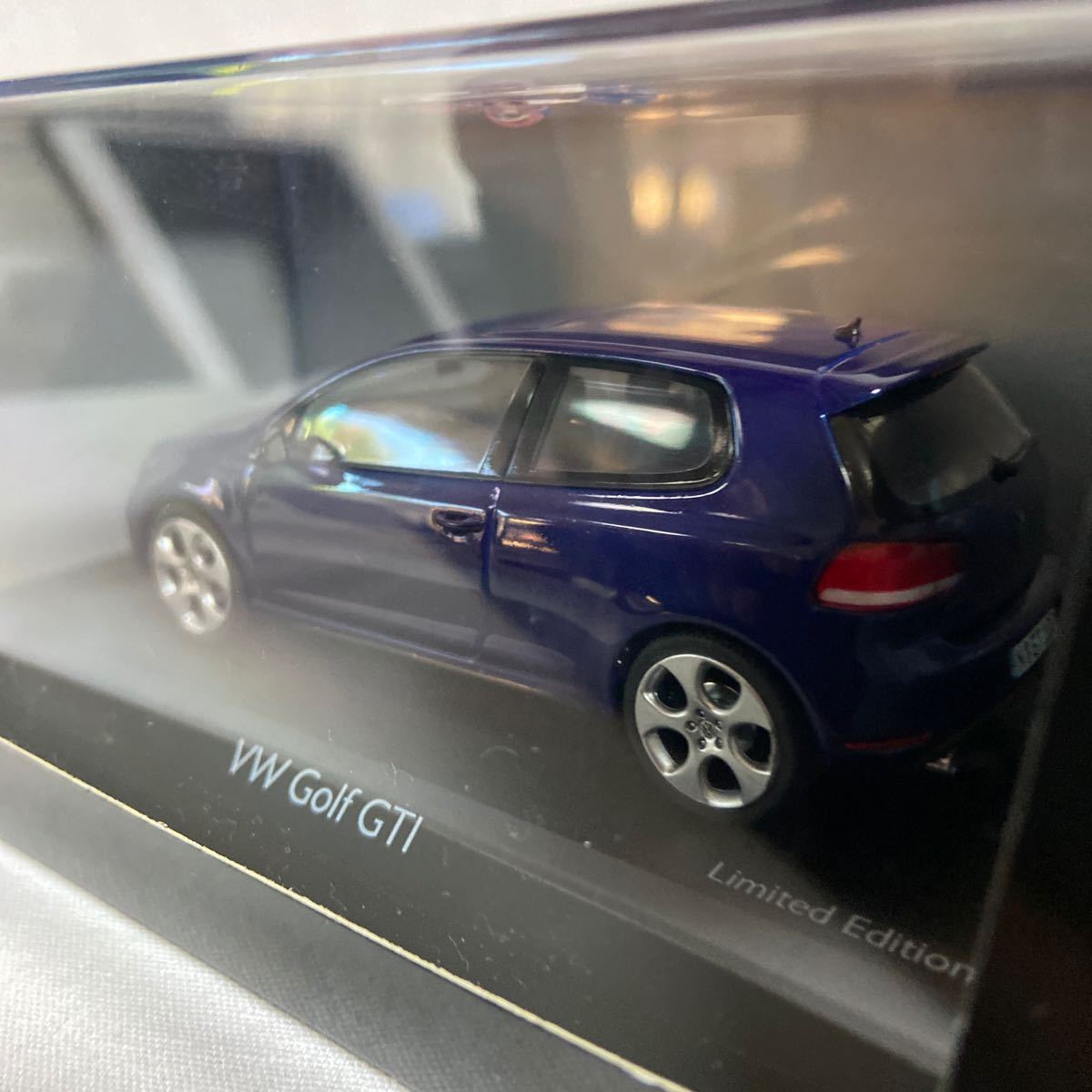  limited model Schuco 1/43 VW Golf GTI Ⅵ Schuco Volkswagen Golf 6 Volkswagen blue minicar model car 