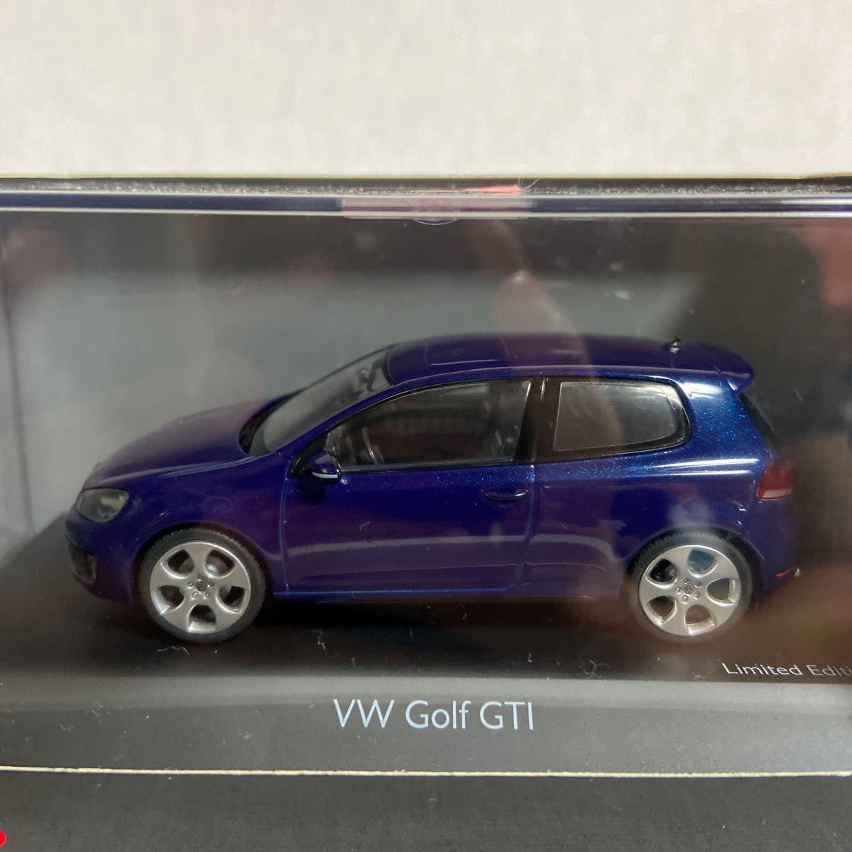  limited model Schuco 1/43 VW Golf GTI Ⅵ Schuco Volkswagen Golf 6 Volkswagen blue minicar model car 