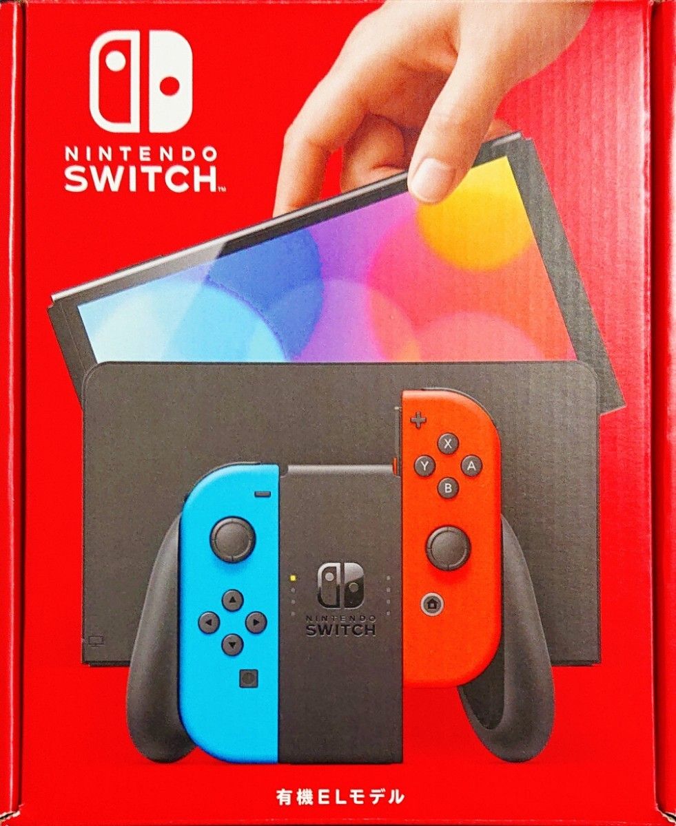 Nintendo Switch 有機ELモデル Joy-Con(L)ネオンブルー/(R