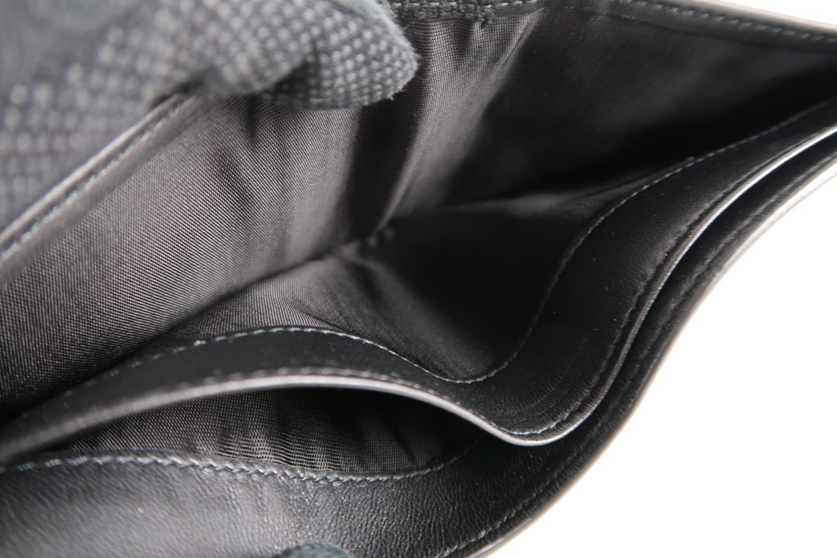 新品・未使用】BALENCIAGA バレンシアガ 二つ折り財布 ブラック ロゴ