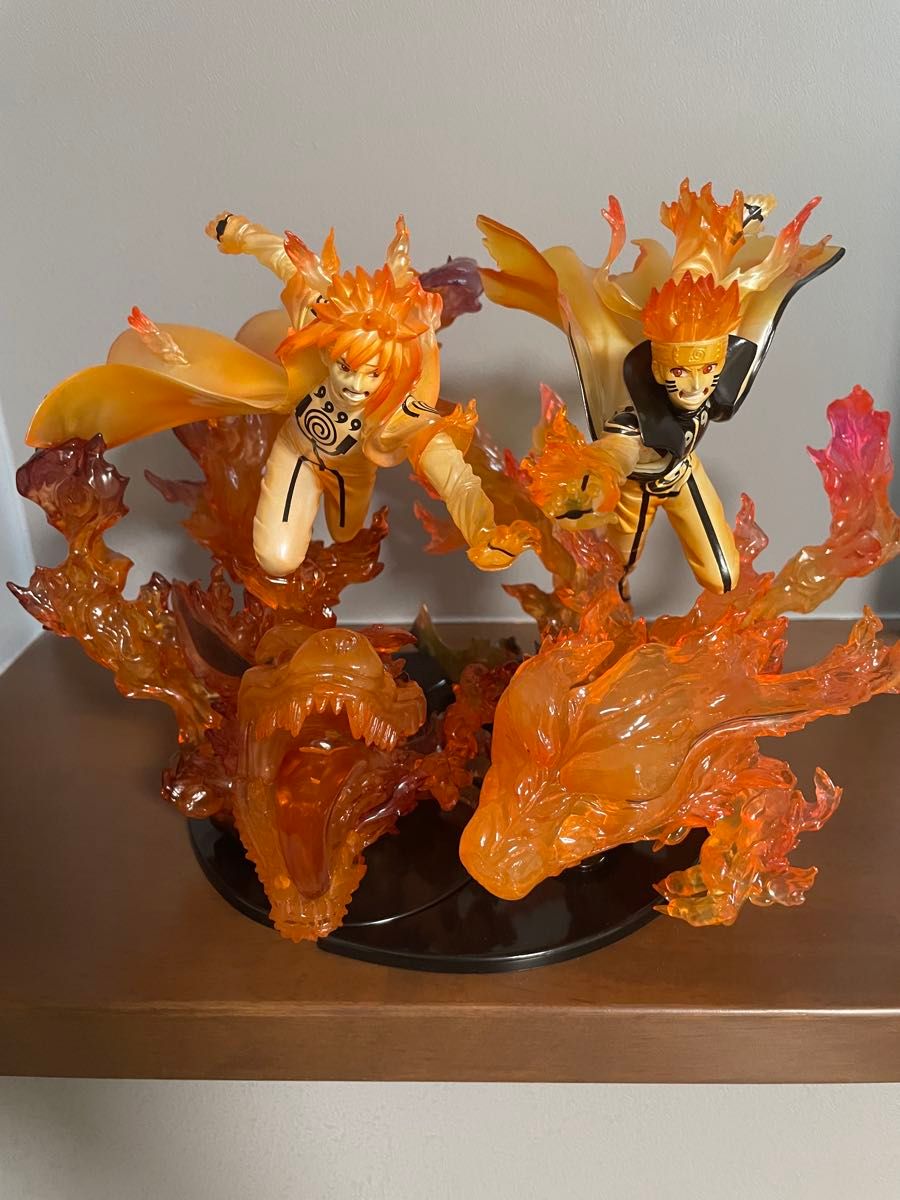【未開封】フィギュアーツZERO うずまきナルト 波風ミナト 九喇嘛 セット フィギュアーツZERO 絆relation うずまきナルト 波風ミナト