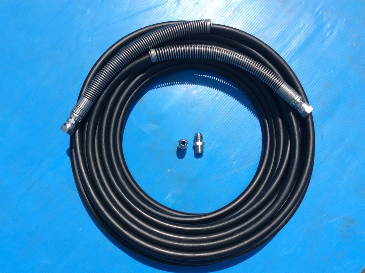 即決 \12,500- 1/4-20m 新品 国産メーカー高圧ホース