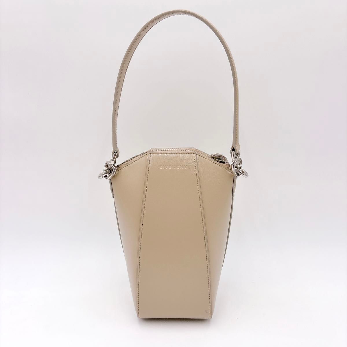 【GIVENCHY】アンティゴナバッグミニベージュトープ/関税送料込 美品 GIVENCHY ジバンシー アンティゴナ ミニ 2WAY チェーン