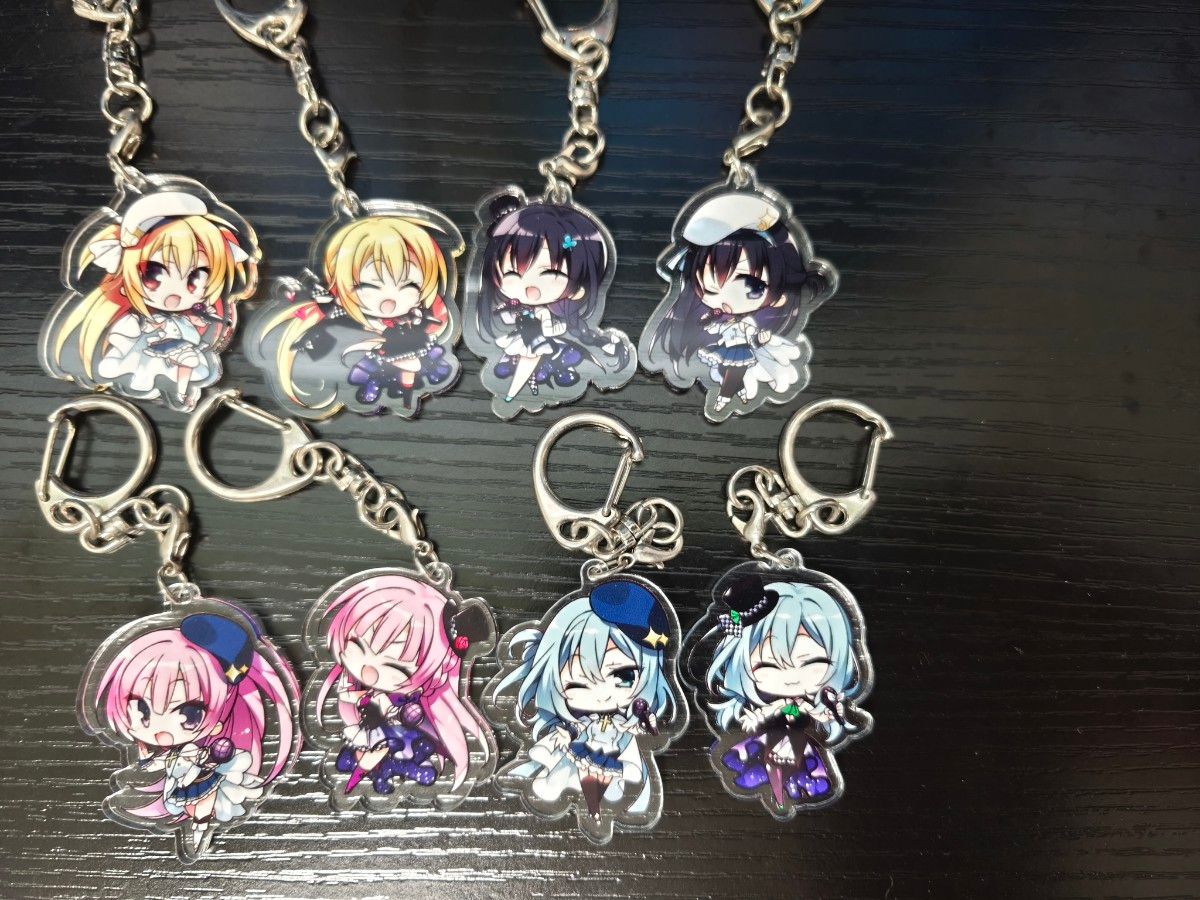 ゆずソフト RIDDLE JOKER リドルジョーカー アクリルキーホルダー全種 RIDDLE JOKER アクリルキーホルダーコレクション」 ゆずソフト