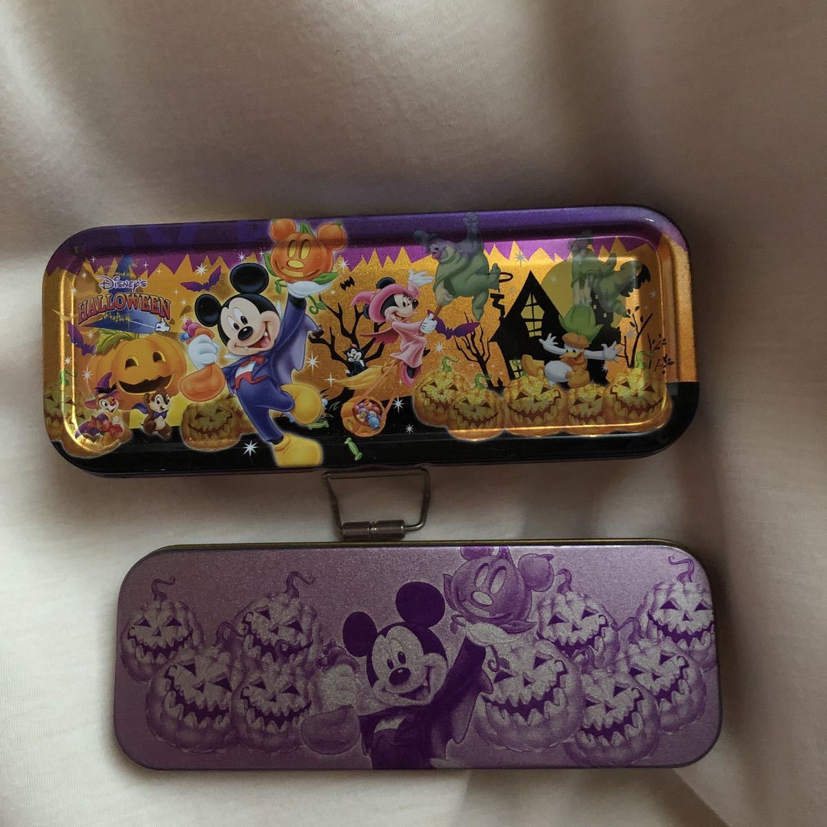 ヤフオク 筆箱 缶 ペンケース ハロウィン 二段 Halloween ヤフオク 筆箱 缶 ペンケース ハロウィン 二段 Halloween