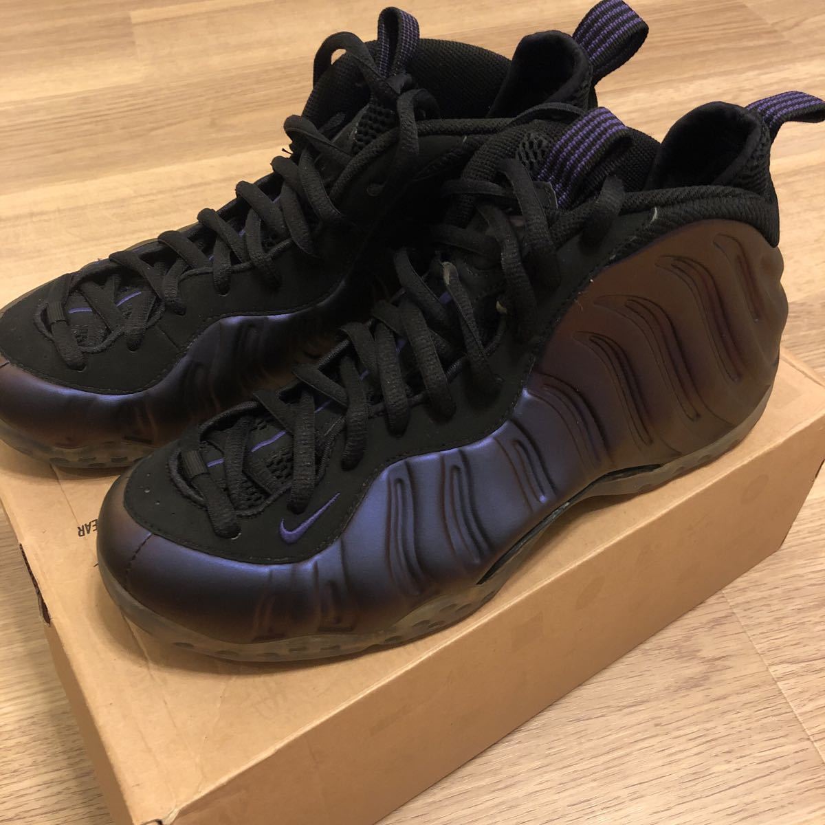 NIKE AIR FOAMPOSITE ONE EGGPLANT エア フォームポジット ワン エッグプラント US10.5 正規 品　未使用 314996-051