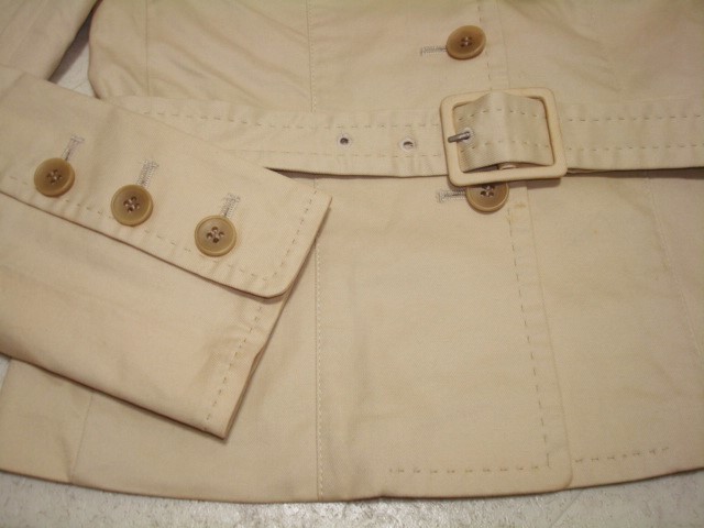 * tag attaching 40,000 jpy. goods ROPE Rope beige top and bottom setup suit jacket bottoms 9AT B82 H90 T164 / pants W60cm H86cm 38 number 