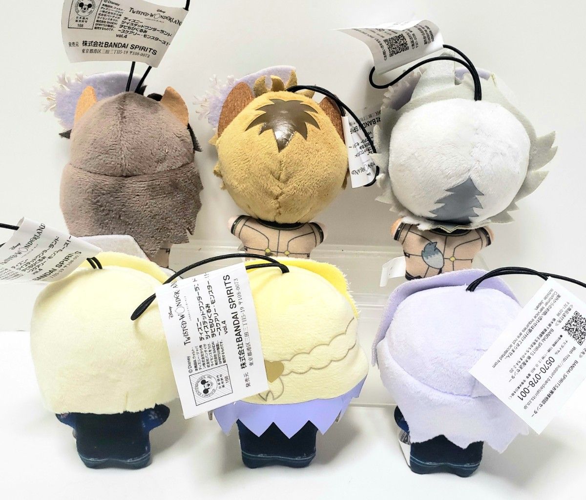 ツイステッドワンダーランド チビちびぐるみ vol.4 全6種セット ツイステッドワンダーランド チビちびぐるみ vol 4 全6種セット