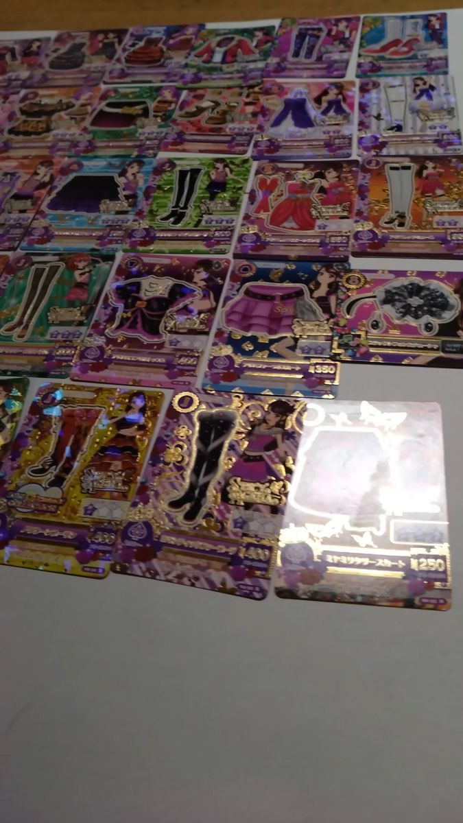 アイカツカード 紫吹蘭 スパイシーアゲハ 40枚 まとめ売り