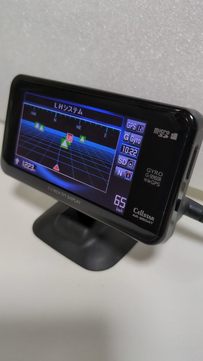 セルスター GPSレーダー探知機 AR-950AT ASSURA 動作確認済み データアップデート済み フルセット 即使用可能