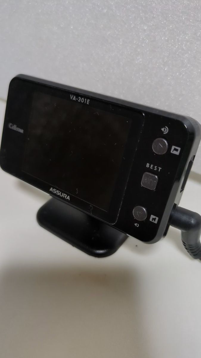 セルスター GPSレーダー探知機 VA-301E ASSURA 動作確認済み フルセット 即使用可能 CELLSTAR SD付き