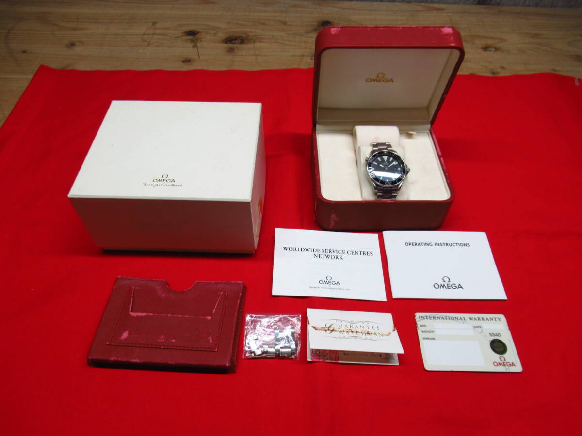 OMEGA オメガ 腕時(shí)計(jì) シーマスター プロフェッショナル クロノメーター 300m 元箱あり 管理7Z0609A49 