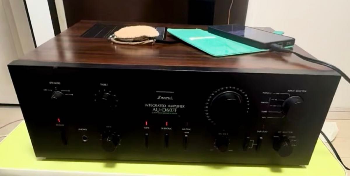 SANSUI AU-D607F プリメインアンプ