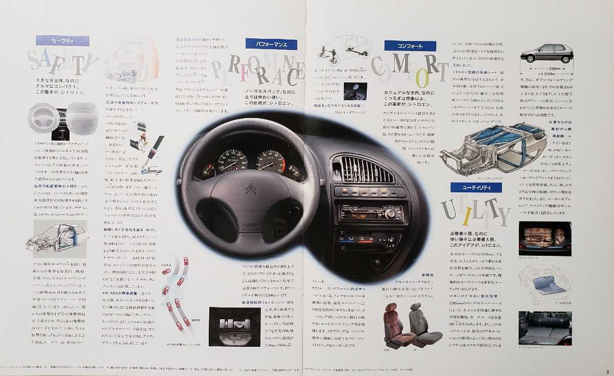  Citroen Chanson 1997 year about catalog 