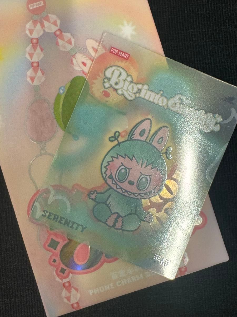 キーホルダー・アクリルキーホルダー THE MONSTER Big into Energy SERENITY THE MONSTERS Big into Energy フォンチャーム SERENITY 未使用