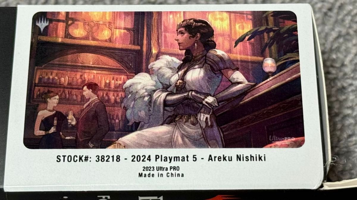 ゴールデンウィークスタンダード プレイマット 和トークン 天使 MTG ゴールデンウィークスタンダード プレイマット 天使