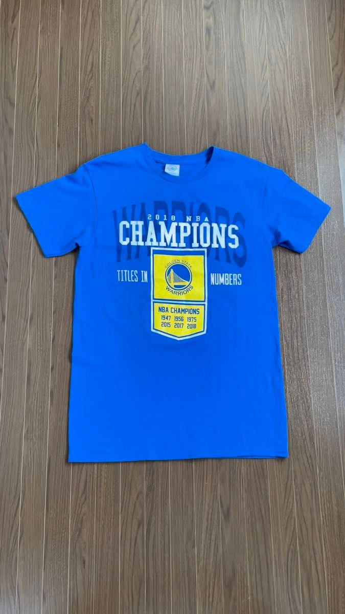NBA ゴールデンステート・ウォリアーズ 2018 優勝記念 Tシャツ