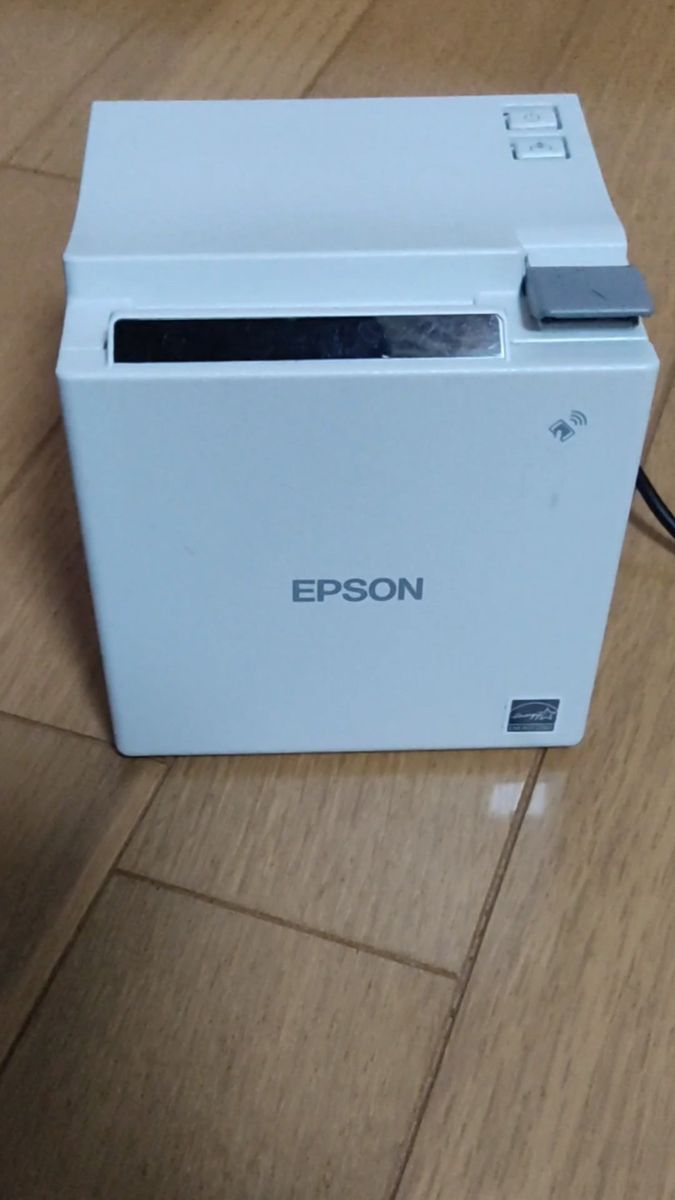 EPSON レシートプリンター TM-m10 M332B 621 純正アダプター付属 動作確認済 スクエア Square レジ
