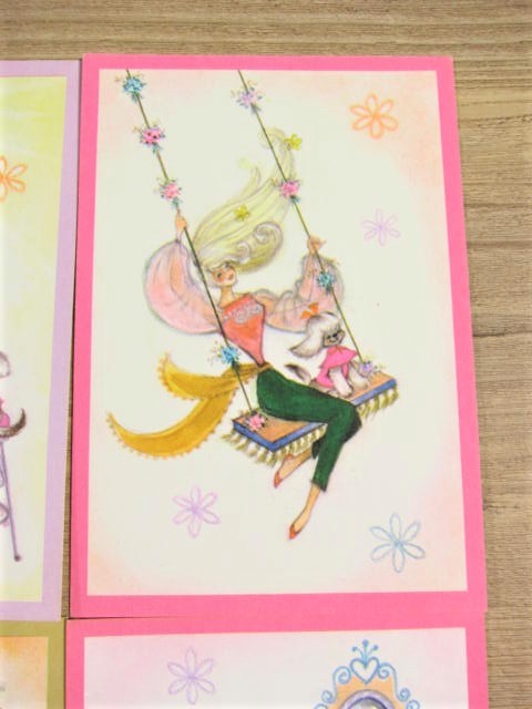アンティーク★マンスリーポストカード１２枚セット★かわいい★Ｈａｐｐｙ★ヴィンテージの画像6