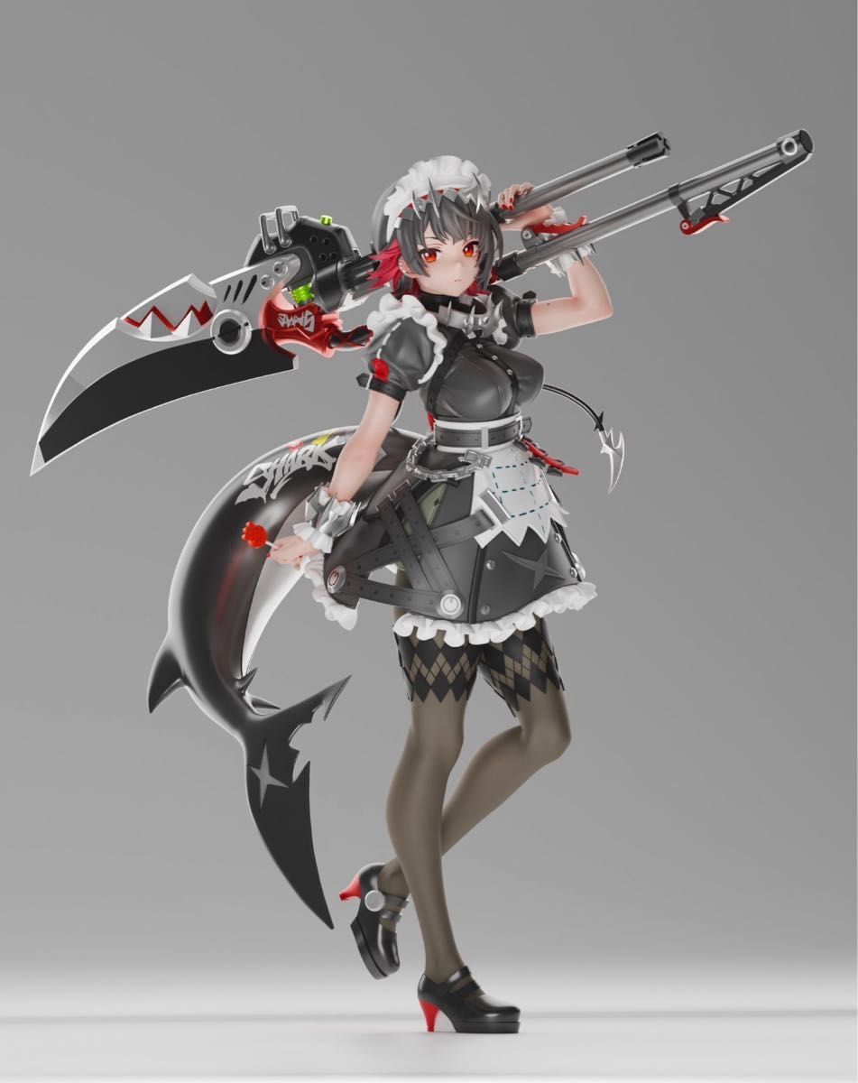 グリズリーパンダ エレン 新品未開封ガレージキット グリパンとなモ7 ゼンゼロ グリズリーパンダ エレン・ジョー (ゼンゼロ) ガレージキット