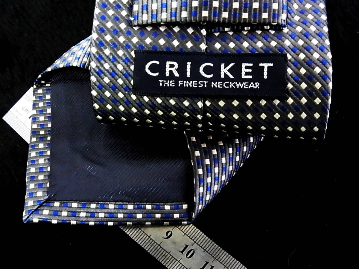 【SALE！美品限定】№0627☆クリケット【ＣＲＩＣＫＥＴ】ネクタイ_画像2