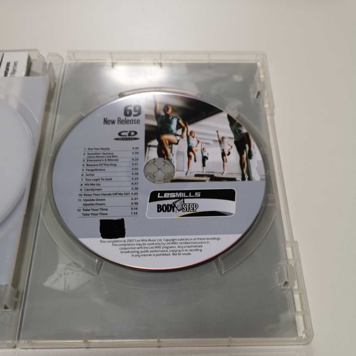 再生検査済!正規品 レスミルズ lesmills ボディステップ 69 教習 DVD CD ノート リーボック コナミ ゴールドジム ダイエット ステップ台 3