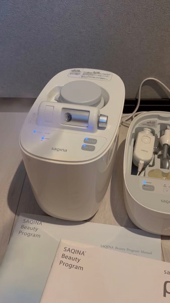 サキナ pino 美顔器 スチーム 美容機器 スチーマー SAQINA