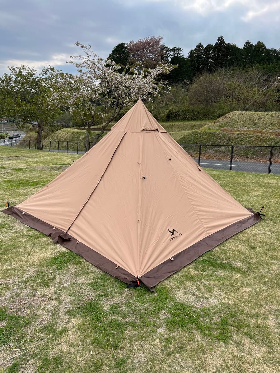 TOMOUNT ワンポールテント 中古 中古 tomount ワンポールtcテント|Yahoo!フリマ(旧PayPayフリマ)