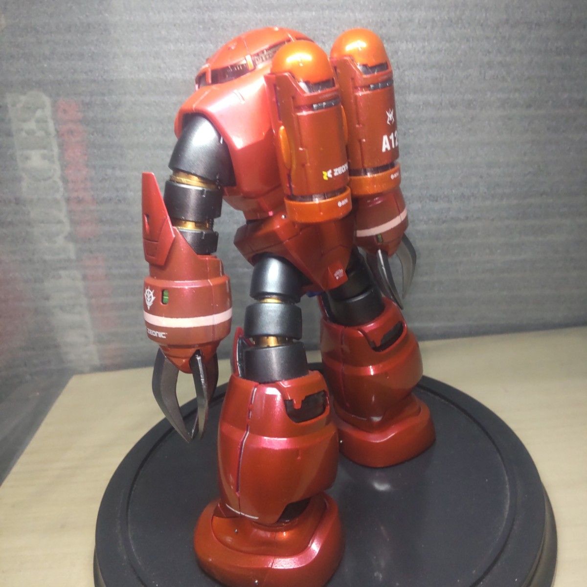 mg シャア専用ズゴック ズゴック エアブラシ全塗装 改修 金属ピン多数筋彫り mg シャア専用ズゴック ズゴック エアブラシ全塗装 改修 金属