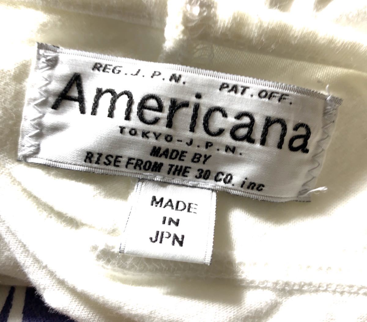 Americana アメリカーナ ビッグシルエットプリント Tシャツ 日_画像3