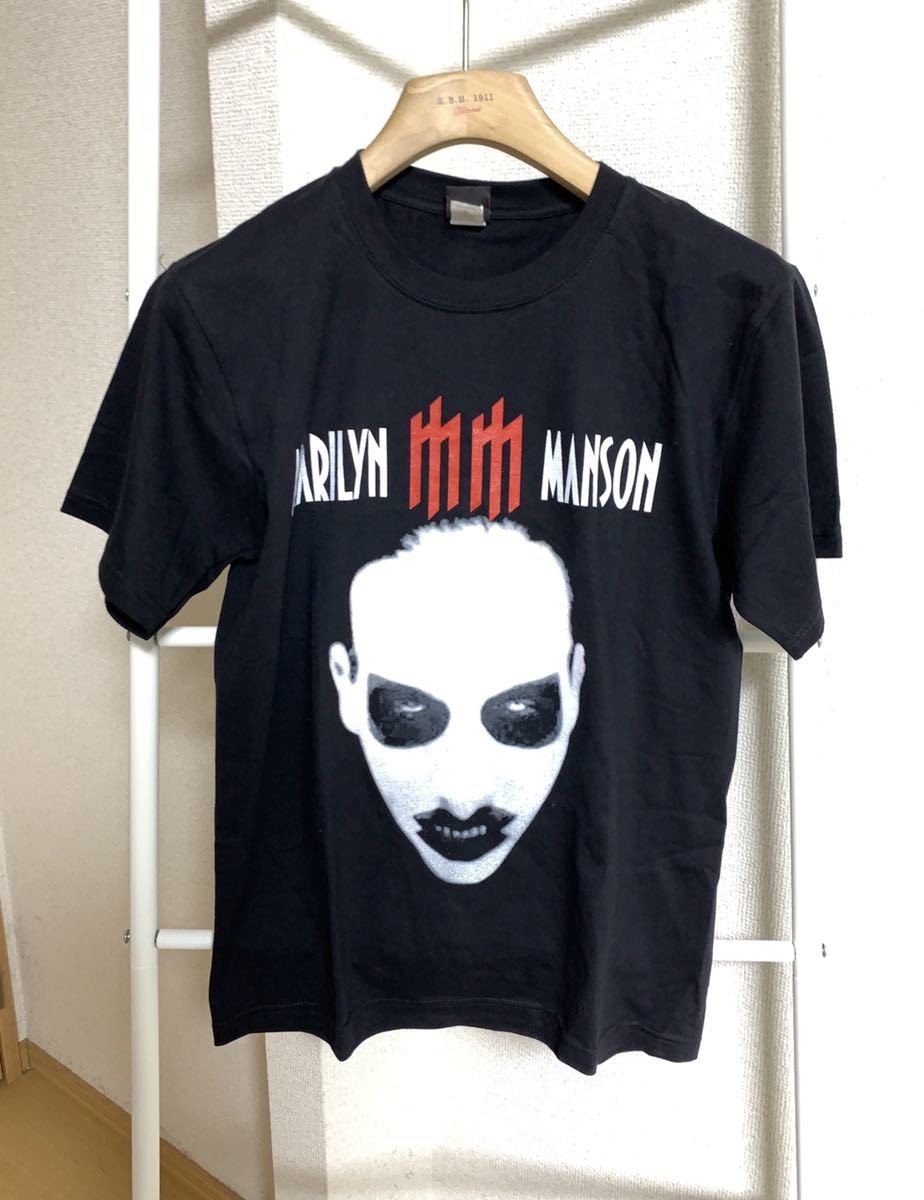 最新 レア☆ マリリンマンソン Marilyn Manson ロック Tシャツ M T