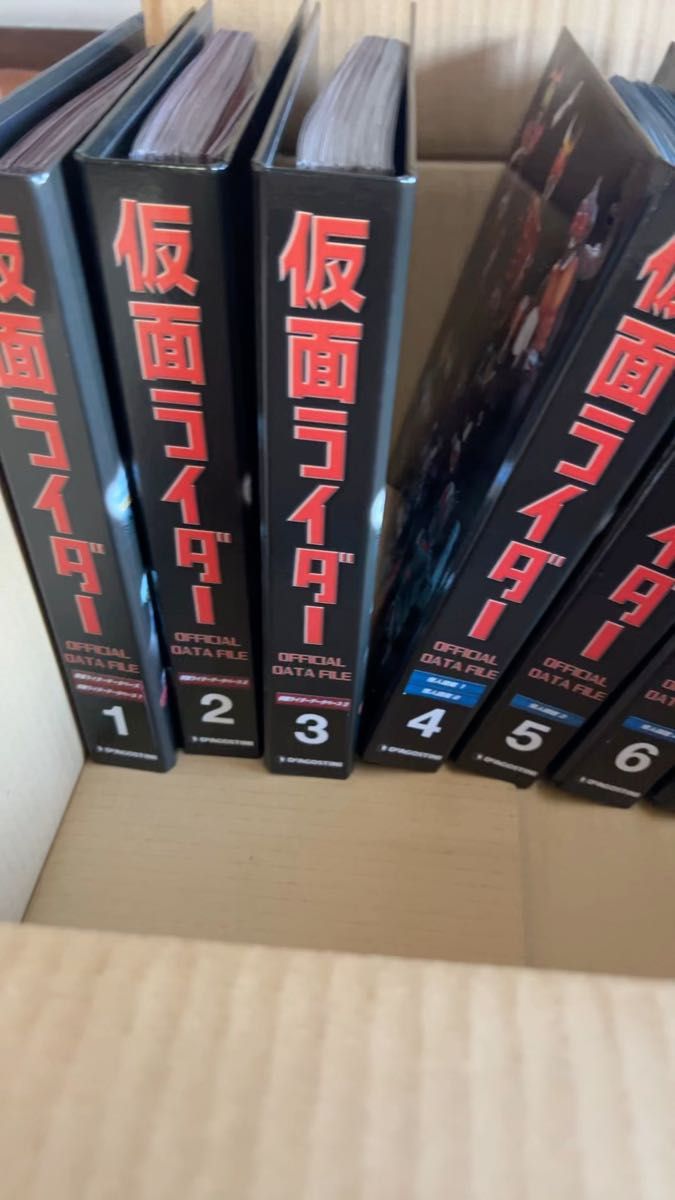 仮面ライダーOfficial Data File 公式データファイル 設定資料集 DeAGOSTINI 全13巻セット