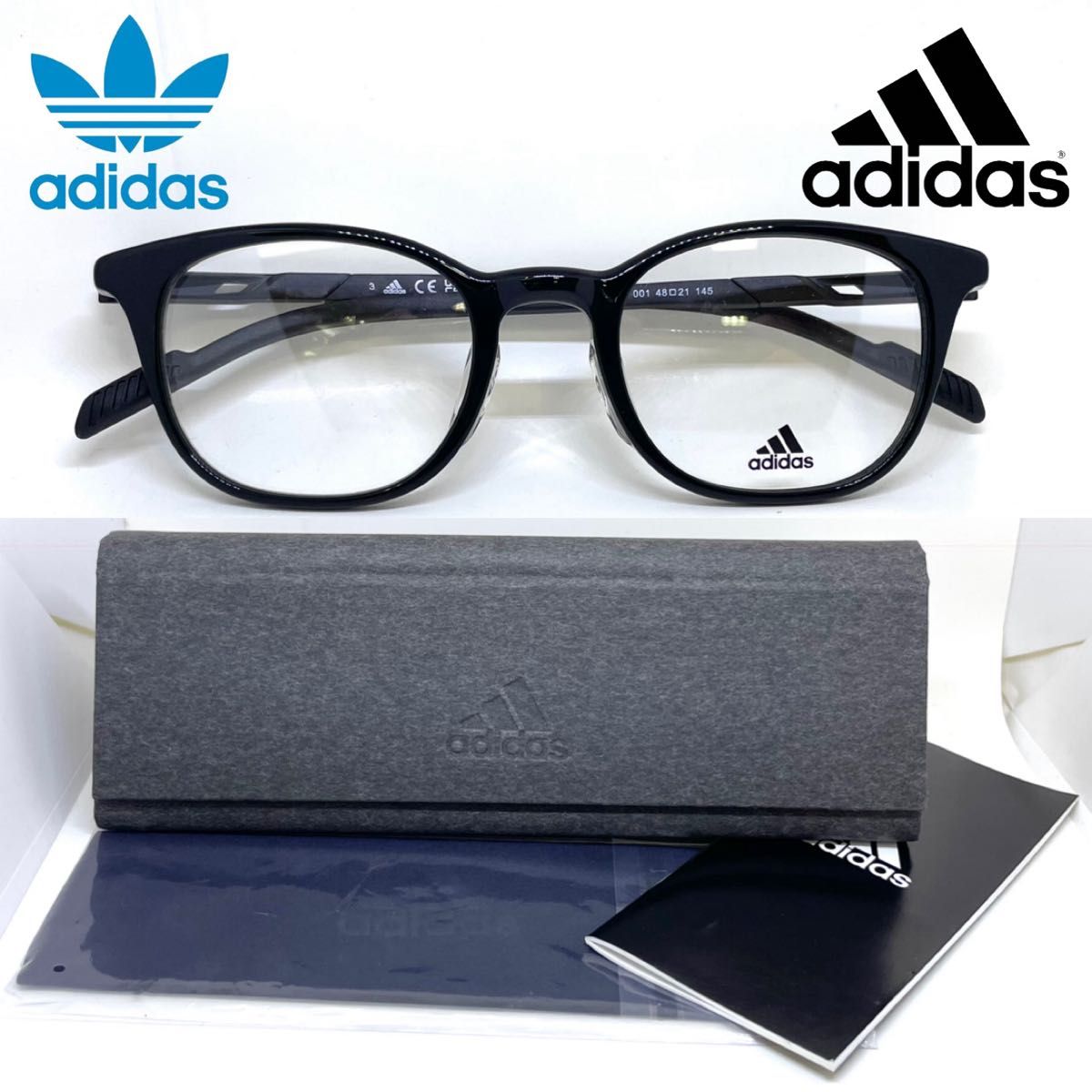 adidas アディダス メガネフレーム SP5063-D/V 001 ブラック adidas アディダス スポーツ メガネ フレーム SP5063-D SP5063-D