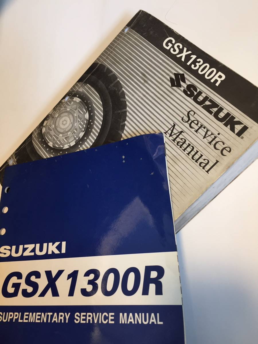  Suzuki Manufacturers original service book GSX1300R Hayabusa Hayabusa Hayabusa 1998-2000 service book repair manual service repair repair point ^.u