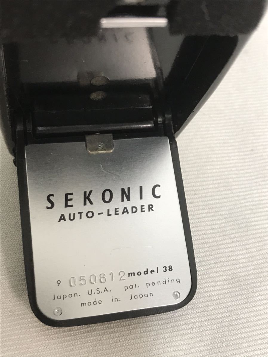 SEKONIC セコニック 露出計 SEKONIC AUTO-LEADER model 38 反応します 145j0150_画像7