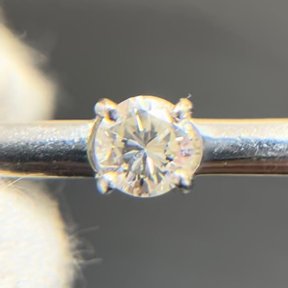 プラチナ pt900 天然ダイヤモンド0.33ct 1石 ネックレストップのみ