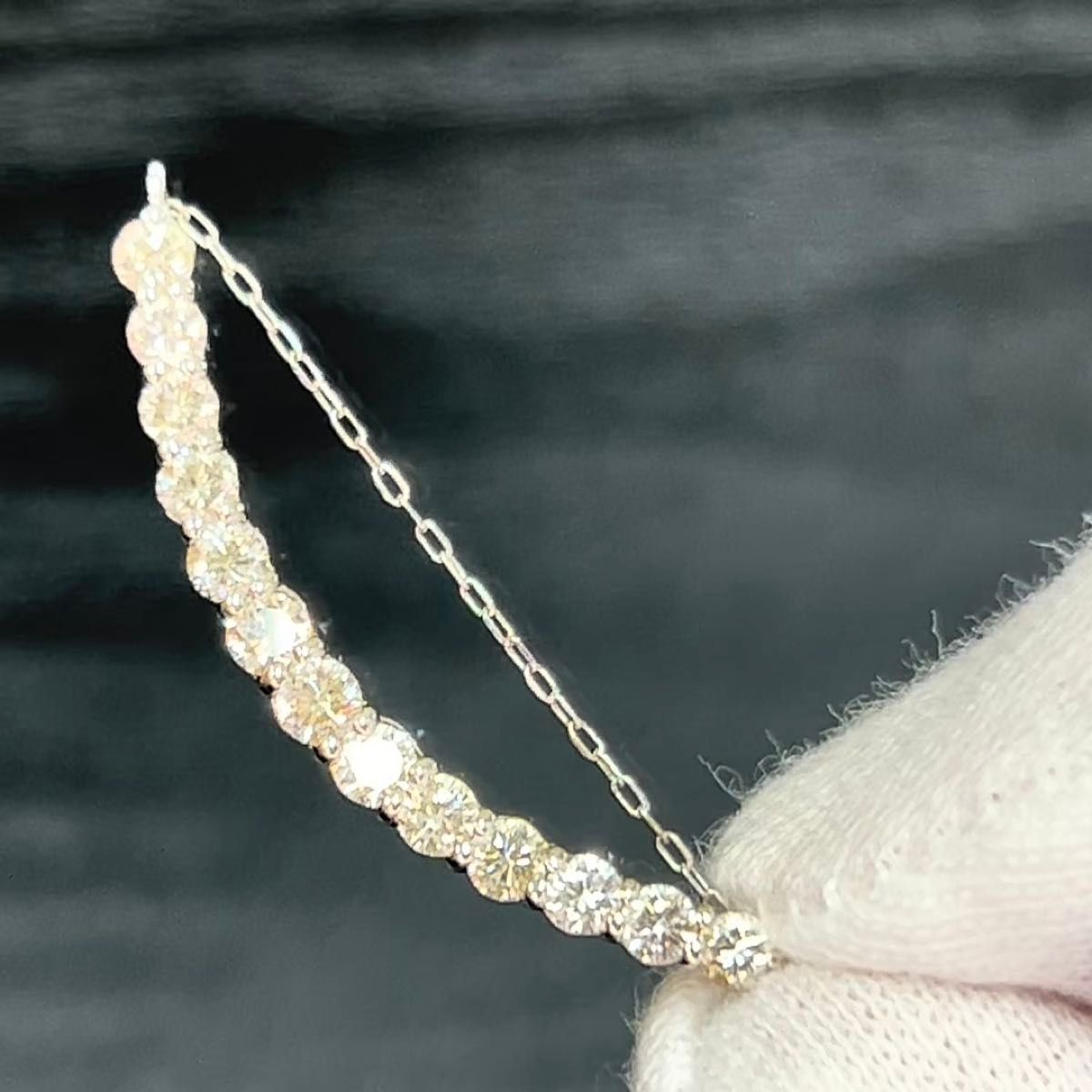 プラチナ pt900 pt850 天然ダイヤモンド 1.00ct ネックレス
