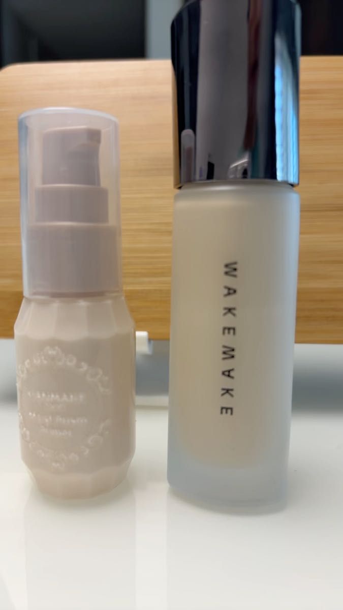 WAKEMAKE ファンデーション CANMAKE ファンデーションプライマー 2個セット リキッドファンデーション