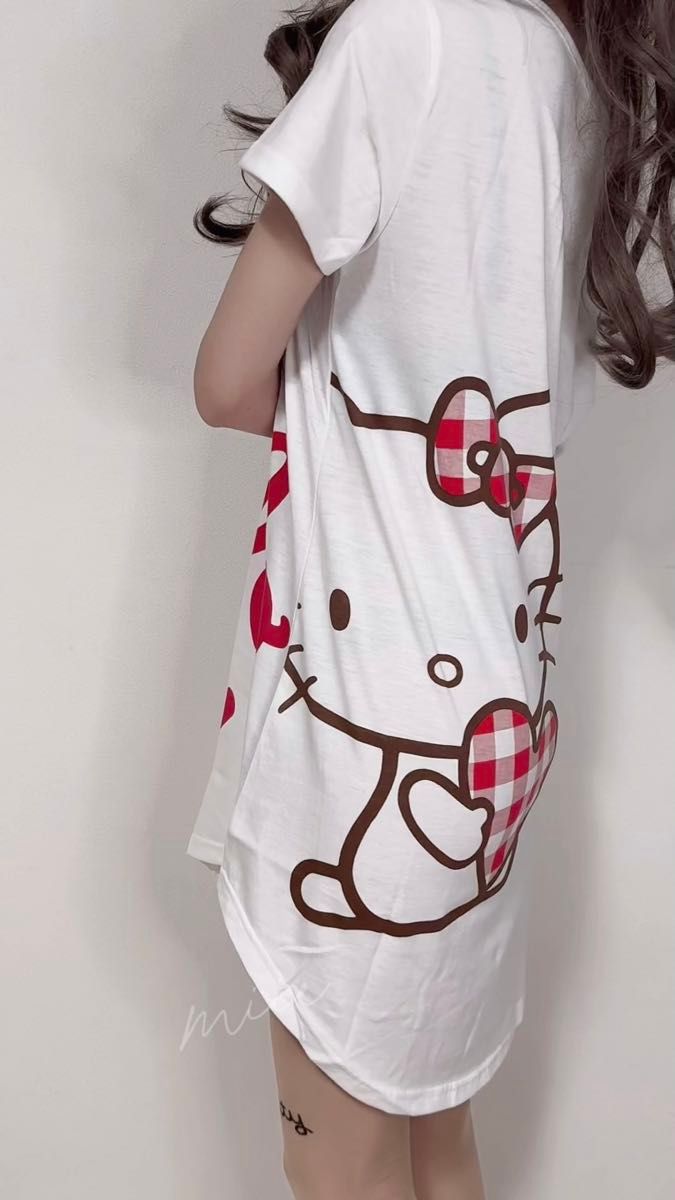 キティちゃん 両面プリントロングT ハローキティ サンリオ