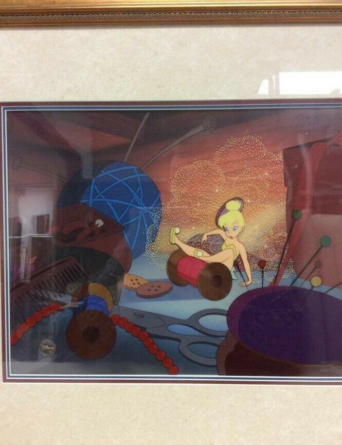 5％OFF】 Disney ディズニー ピーターパン ティンカーベル セル画 1953 