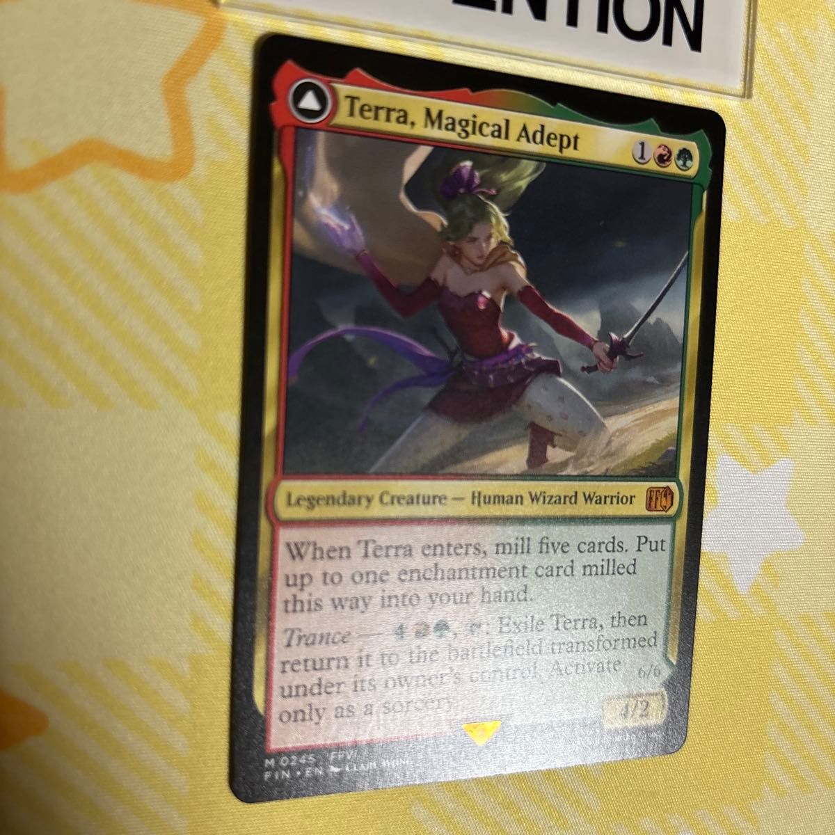 MTG ティナ MTG マジックザギャザリング 英語 FF 魔導戦士 ティナ/Terra